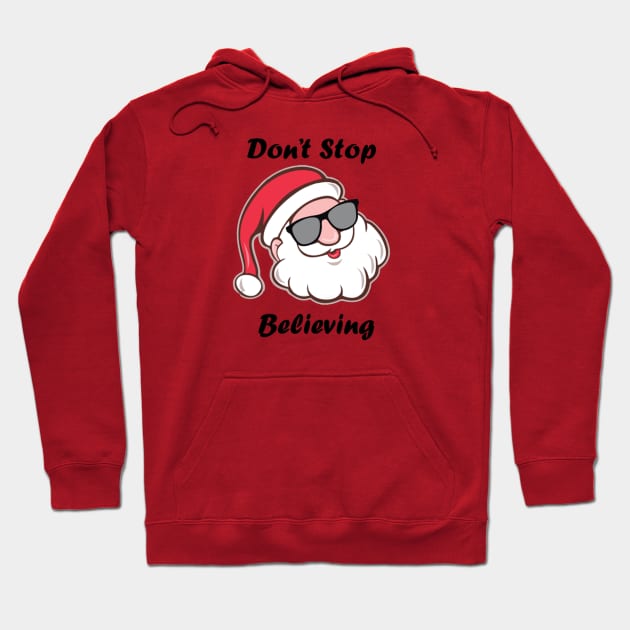 Don't Stop Believing Hoodie by uncleodon